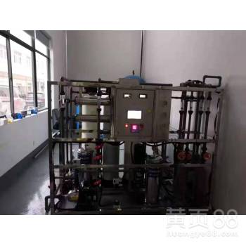 【電子廠芯片超聲波清洗水,18兆超純水處理,1噸二級(jí)反滲透純水】-